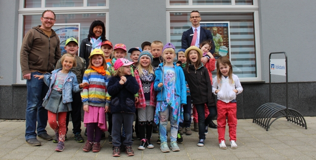Besuch Kita Märchenland in Kahla Volksbank eG Gera • Jena • Rudolstadt